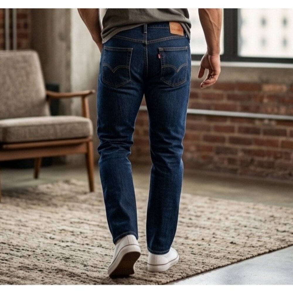 LEVIS PREMIUM BIG E 541 ATHLETIC‎ FIT STRETCH JEANS W38 L32 CLASSIC CASUAL